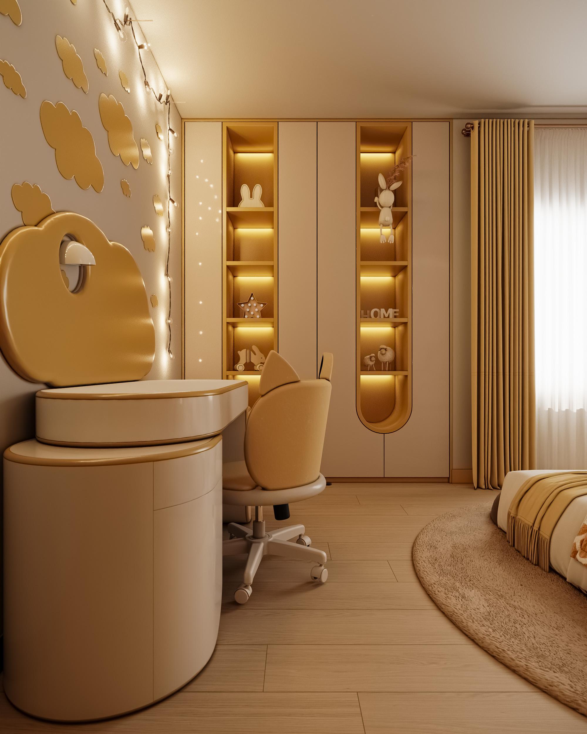 Lit Zuri - Lit de luxe pour enfants inspiré du zèbre, entièrement recouvert de velours Neuf - En vente à Vila Nova de Famalicão, PT