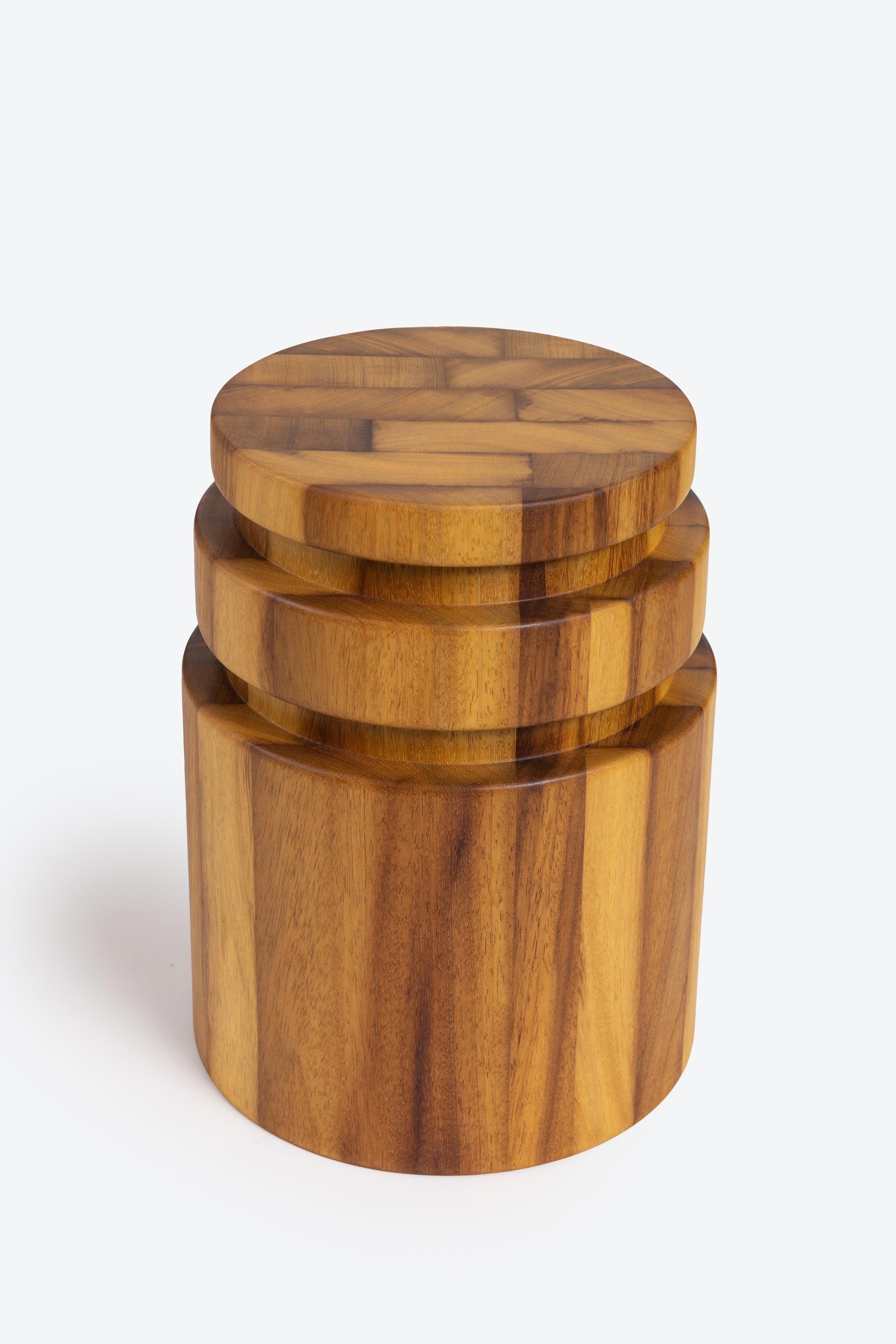 Modern Zutty Stool / Side Table For Sale