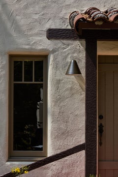 'ZuZu' Bronze Painted Brass Wall Sconce in the Style of Jacques Biny