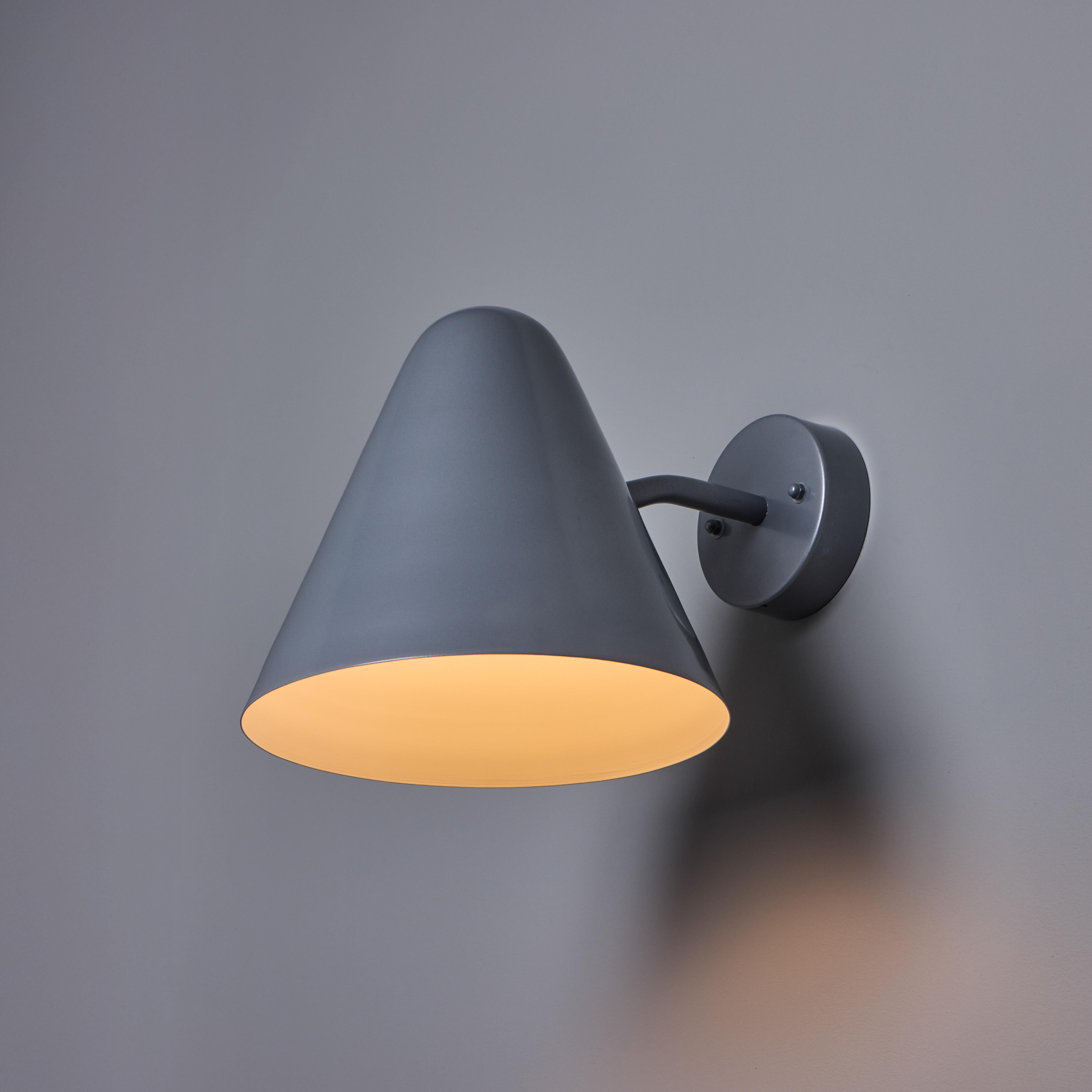 'ZuZu' Silver Painted Brass Wall Sconce in the Style of Jacques Biny For Sale 12