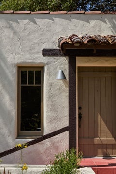'ZuZu' Silver Painted Brass Wall Sconce in the Style of Jacques Biny