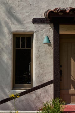 ZuZu", applique in ottone patinato Verdigris nello stile di Jacques Biny