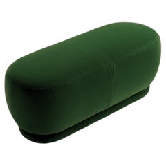 Banc Zveva en hêtre massif, panneau de particules et mousse HR par Popus Editions