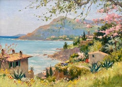 A Mediterranean View, Le Rayol Canadel, Adrianus Johannes Zwart, 1903 – 1981