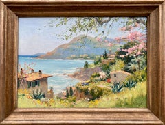 Vintage A Mediterranean View, Le Rayol Canadel, Adrianus Johannes Zwart, 1903 – 1981