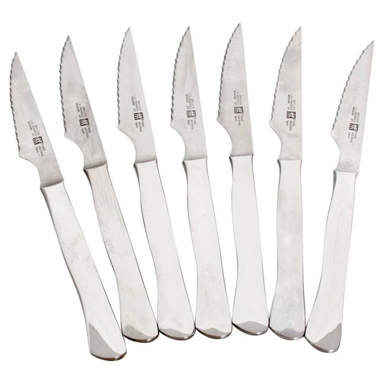 Zwilling Steak Knives Set of Six by J A Henckels at 1stDibs