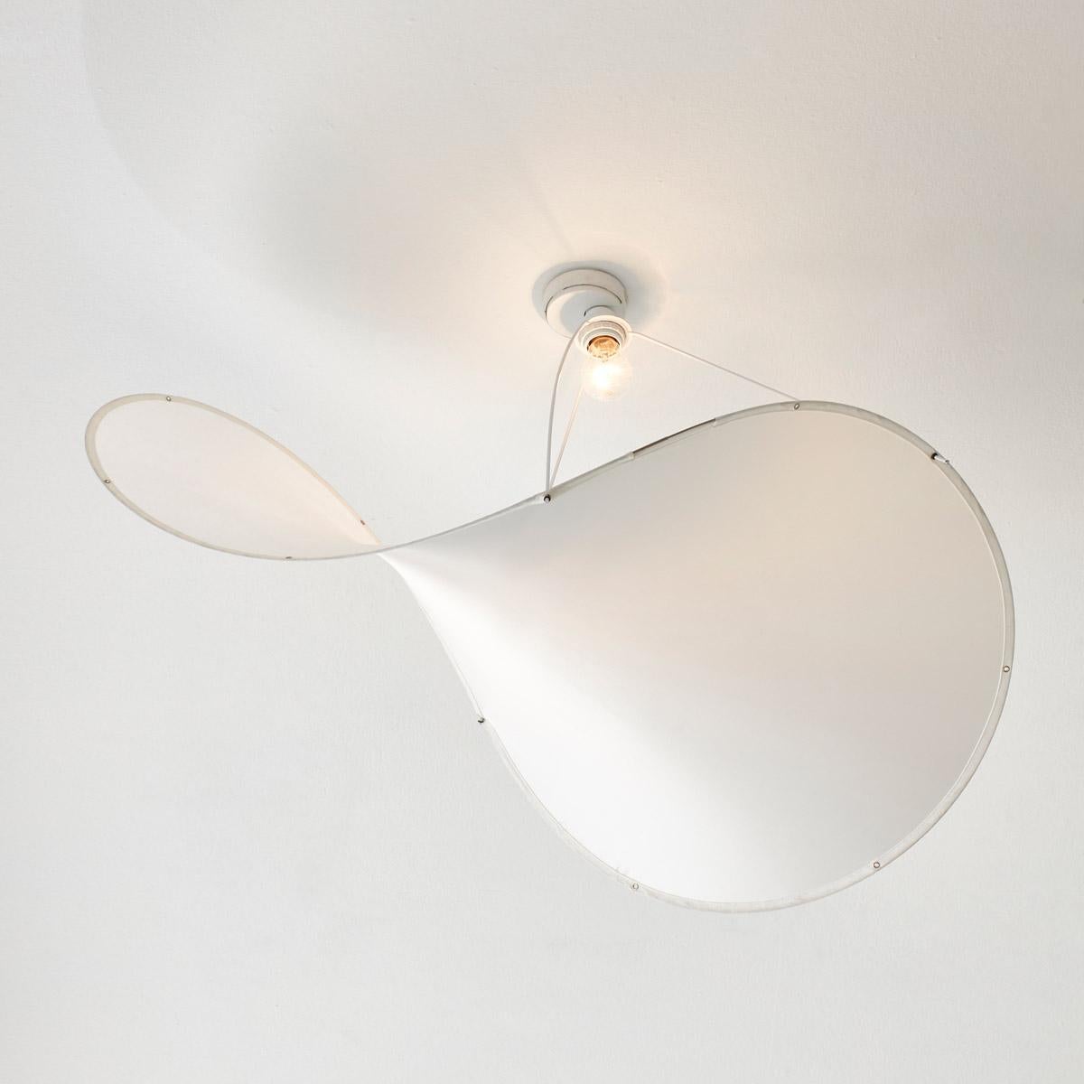 Fabric Zygote Ether Organic Wall Lamps for Saint Germain Lumiere, France, 1980s