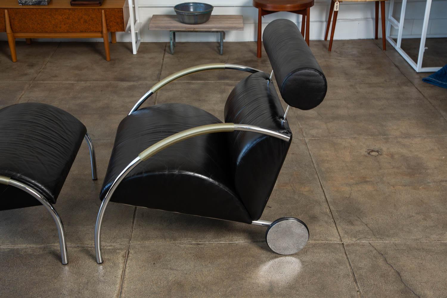 Zyklus Chair and Ottoman by Peter Maly 3