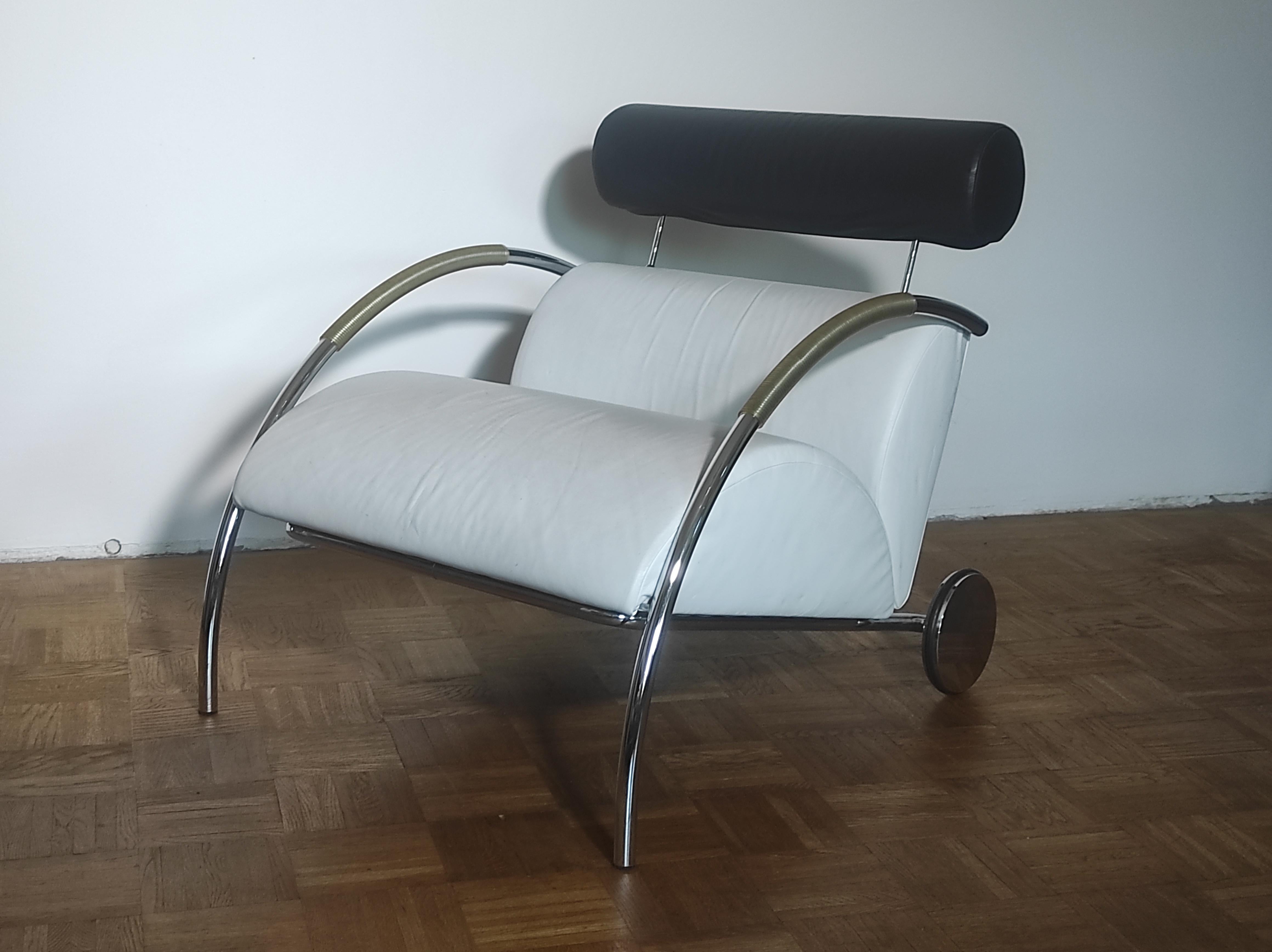 Mid-Century Modern Zyklus Longue Chair By Peter Maly for COR 1980s For Sale