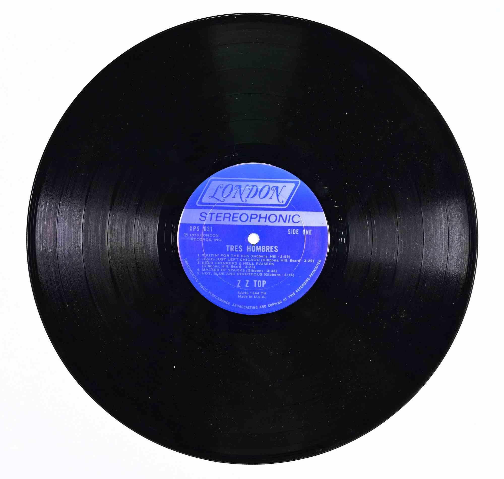 ZZ Top - Tres Hombres (1973, London Records, XPS 631, pressage américain) Bon état - En vente à Roma, IT